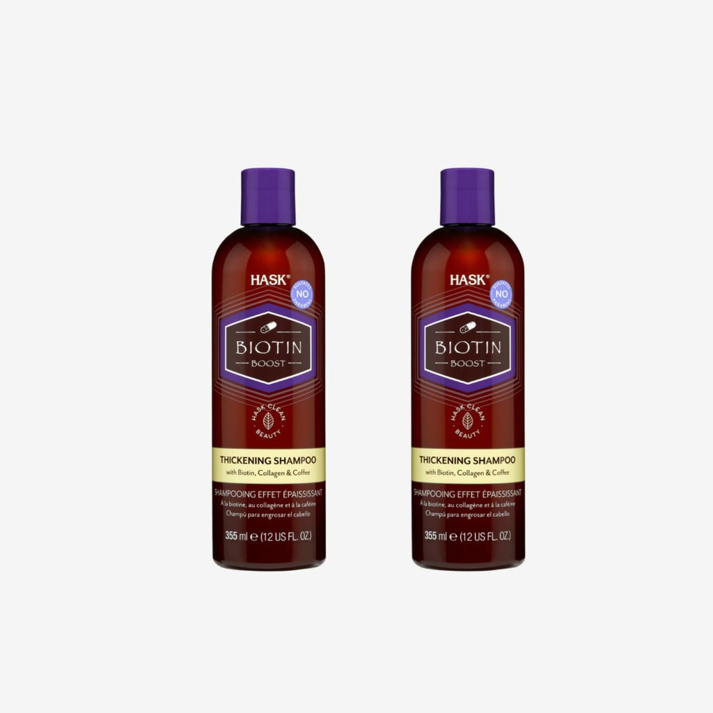 HASK Biotin Boost Thickening Shampoo 2 Pcs