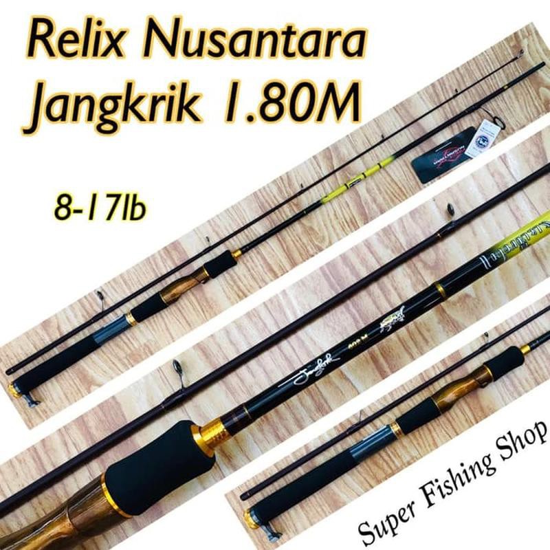 Joran Relix Jangkrik 180cm 8-17lb