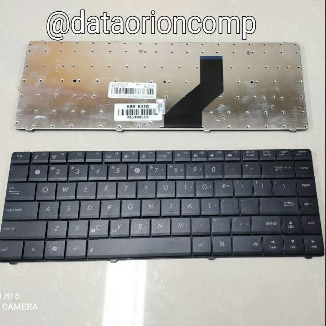 KEYBOARD ASUS K45DR K45DE K45D K45VD K45VM K45VJ K45VS BLACK