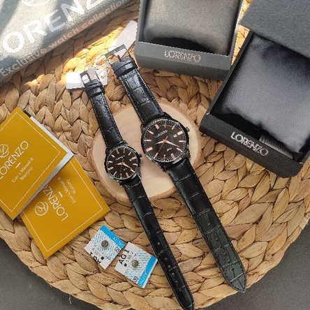 LORENZO LINES / clofafagami / JAM TANGAN COUPLE / JAM TANGAN COUPLE ORIGINAL / JAM COUPLE  / JAM TAN