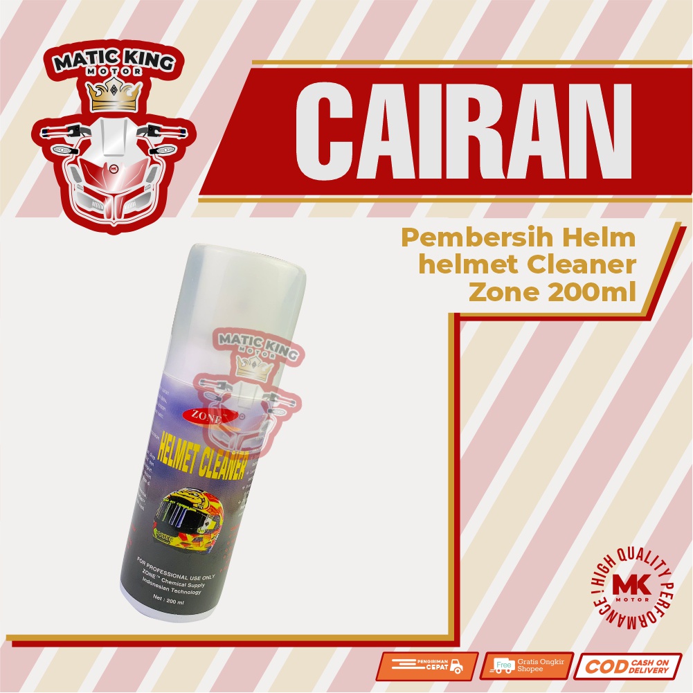 Pembersih Helm helmet Cleaner Zone 200 ml