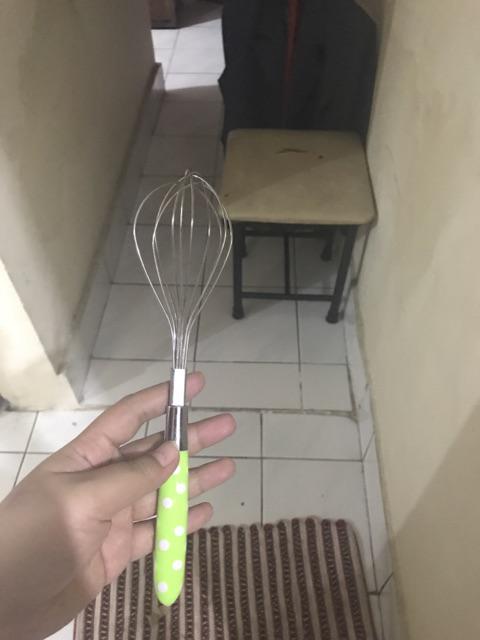 Mini Balloon Whisker Egg Beater Whisk Pengaduk Pengocok Stirrer
