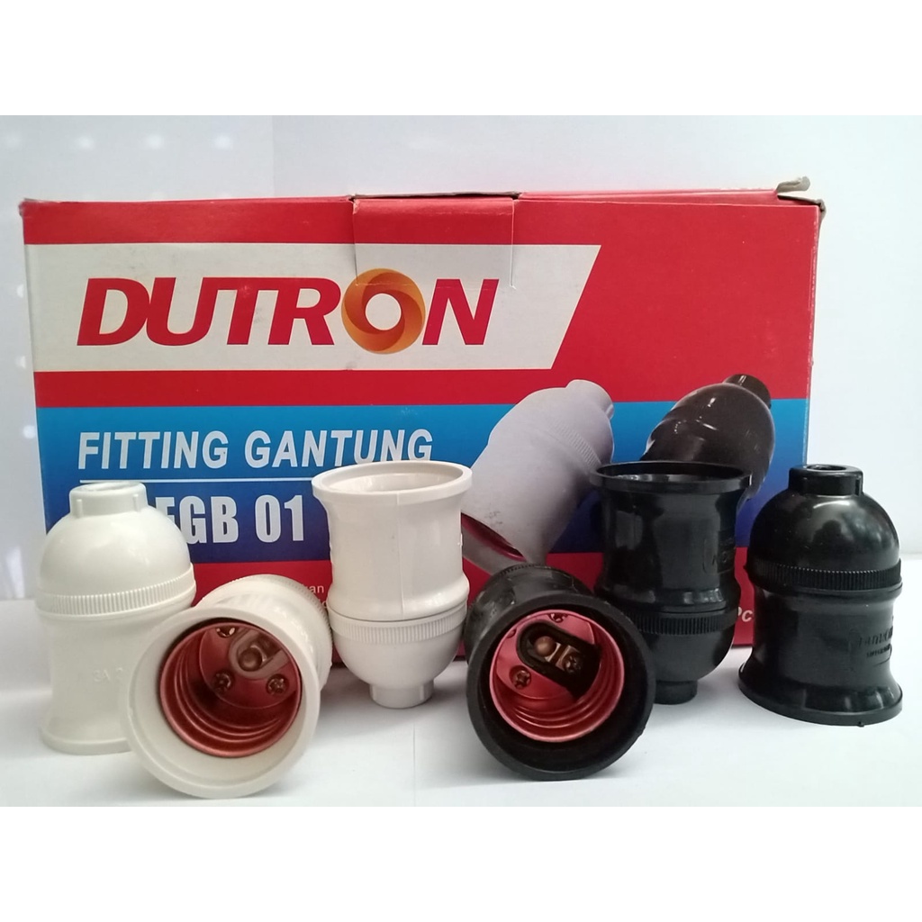 Jual Dutron Fitting Lampu Gantung DV FGB 01 Fitting Gantung E27 SATUAN