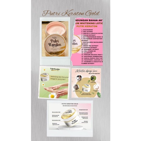 body lotion putri keraton gold