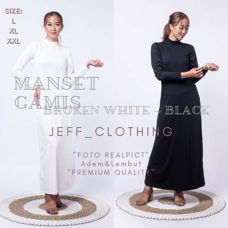 Manset Gamis | Inner Gamis | Manset Kaos Panjang | Manset Baju Panjang | Manset Panjang Wanita