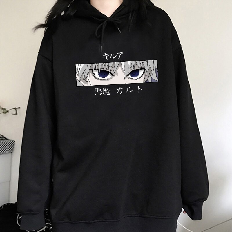 Hoodie Killua Eyes Hunter X Hunter