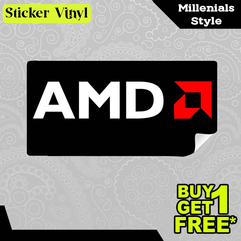 

Stiker Sticker AMD Logo Kartu Grafis PC dan Laptop Desain Keren dan Kekinian Aesthetic Bahan Vinyl Satuan Anti Air