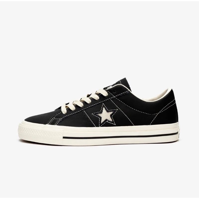 Converse One Star Pro Leather Black White Original