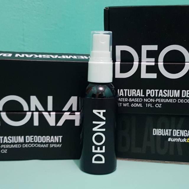 Deona Essential ORI Black Series 60 ml free masker kain