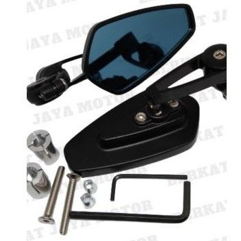 SPION JALU VARIASI OVAL HITAM  1set 2pcs