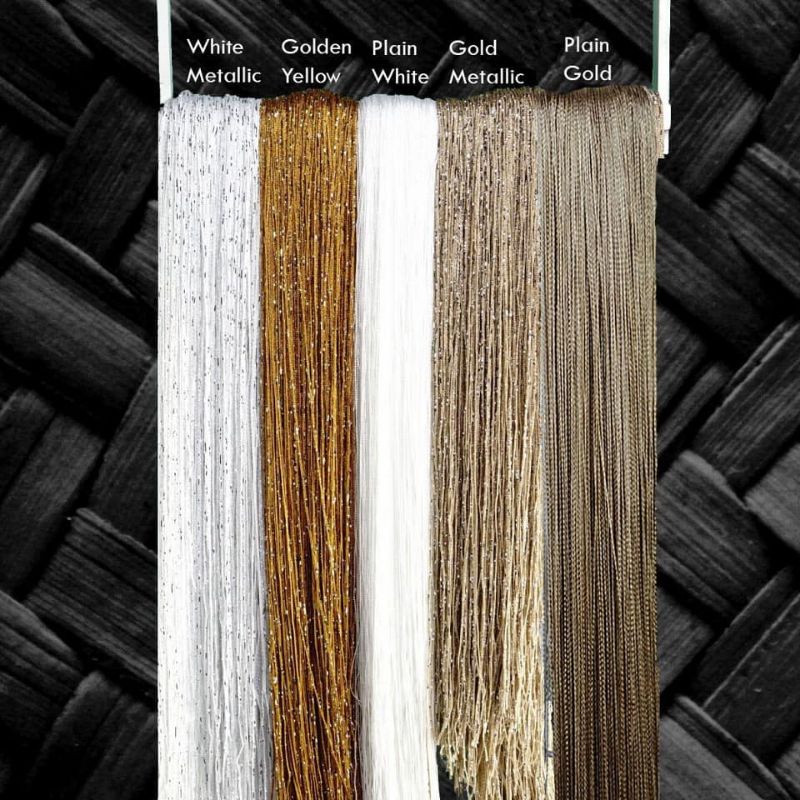 tirai gliter ukuran 3x3