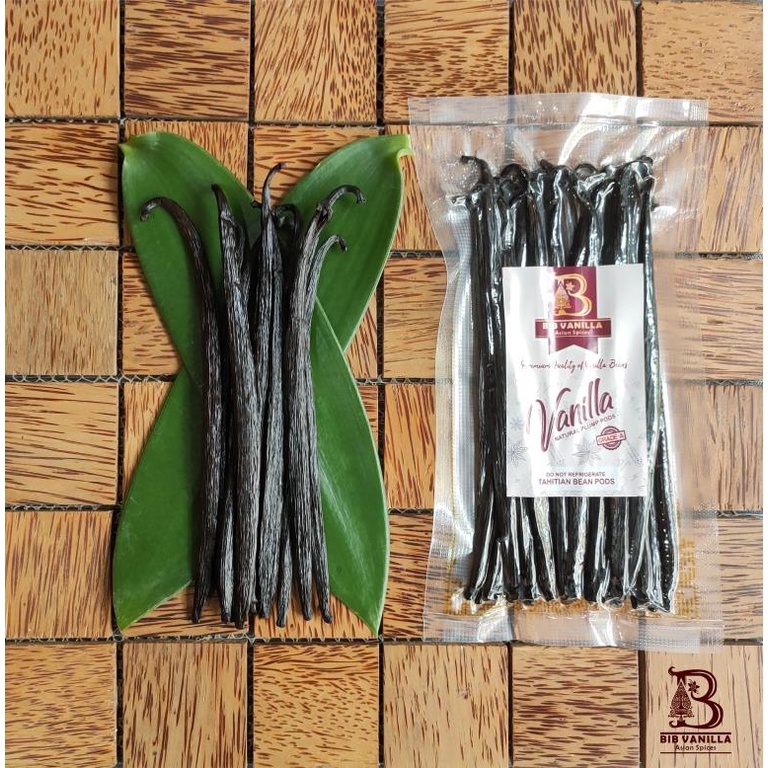 

Vanilla Beans / Biji Vanilla / Tahitensis Grade A 100 gram