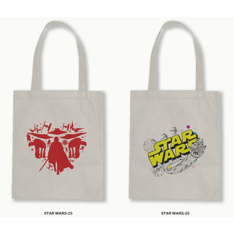 TOTE BAG BLACU 30X40 - STAR WARS series.03