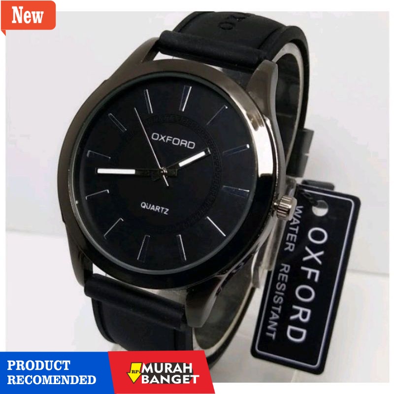 Jam pria analog terbaik- JAM TANGAN PRIA KARET PREMIUM WATERPROOF