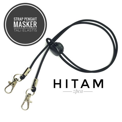 Strap Pengait Masker Konektor Hijab Tali Elastis