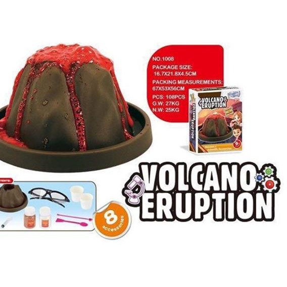 NXJ DIY Volcano Eruption .