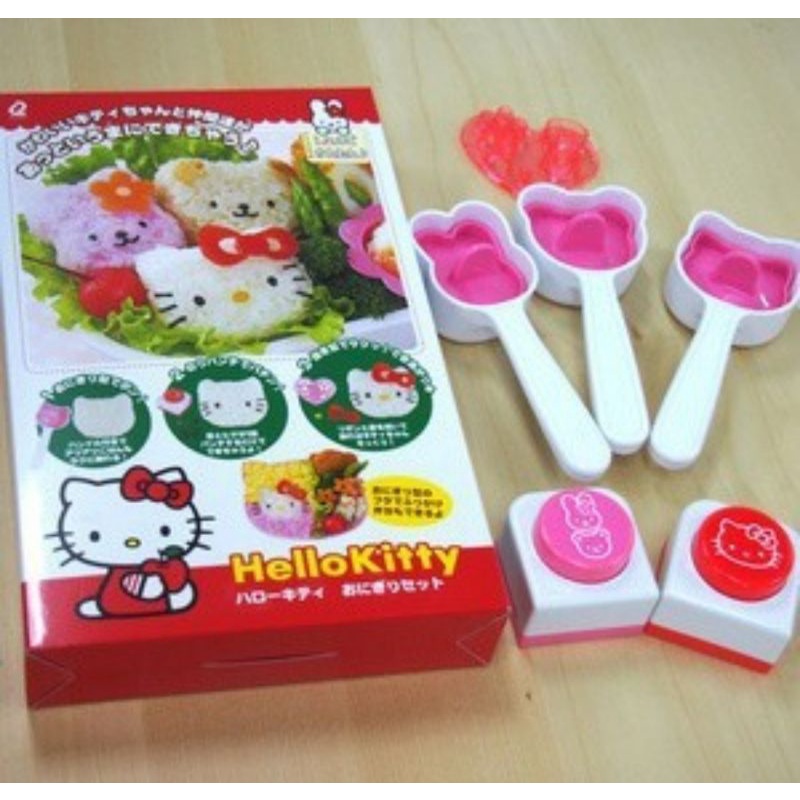 Nori Puncher Set Cetakan Bento Hellokitty