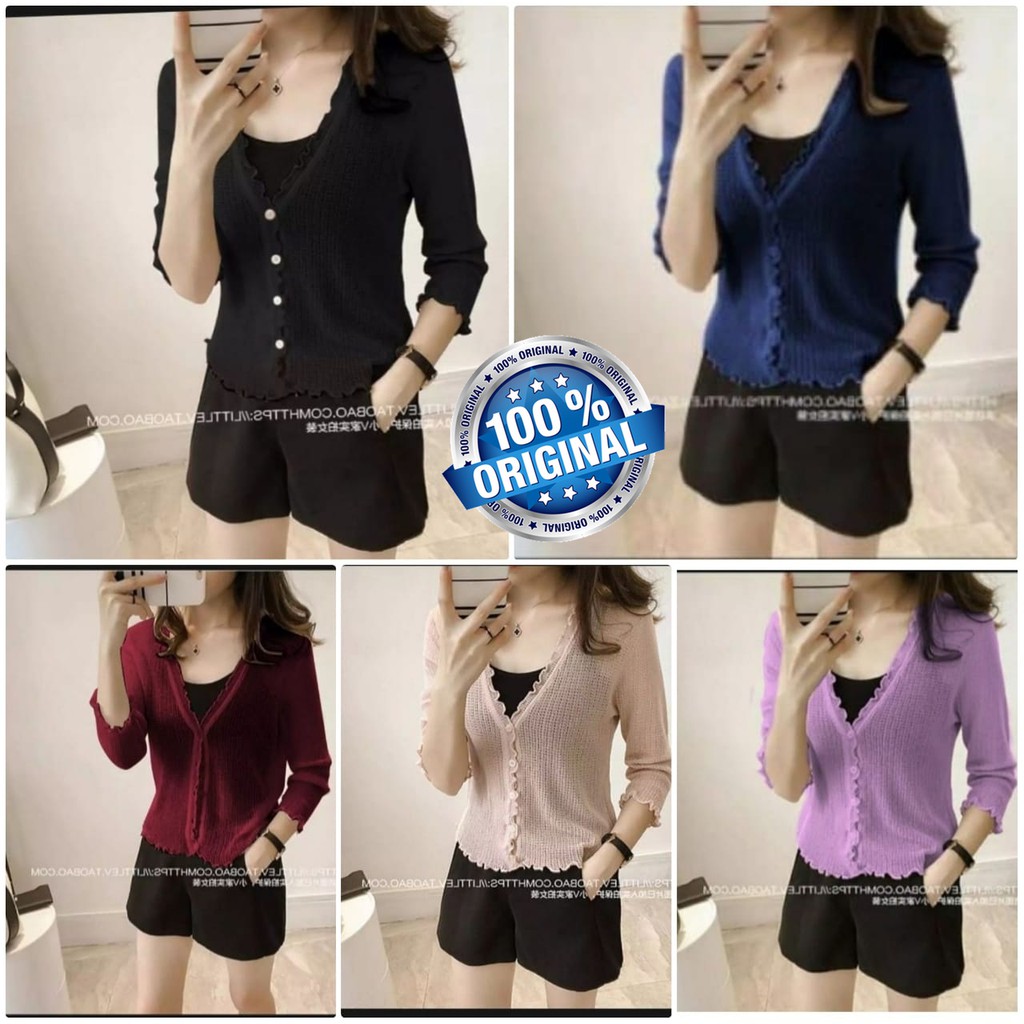 A CARDY RYU BAHAN RAJUT ASLI