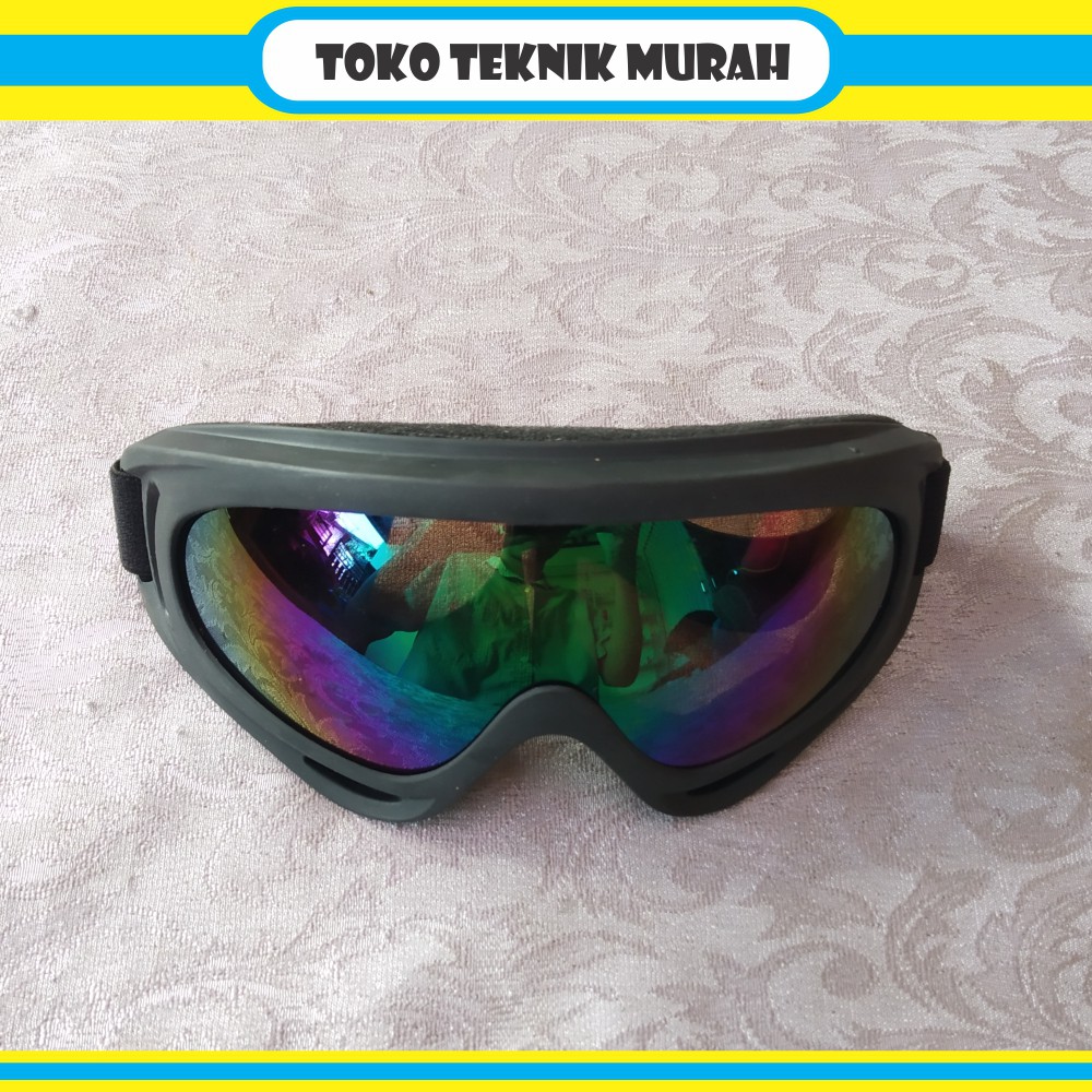 Kacamata Google / Safety Motor Trail Rainbow Kacamata Sport