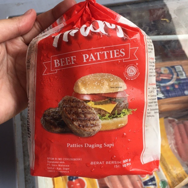 ANDY BEEF PATTIES 500gr