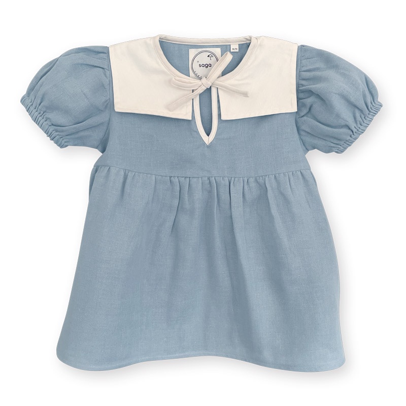 Saga Copenhagen Siff Dress | Baju Terusan Bayi Anak