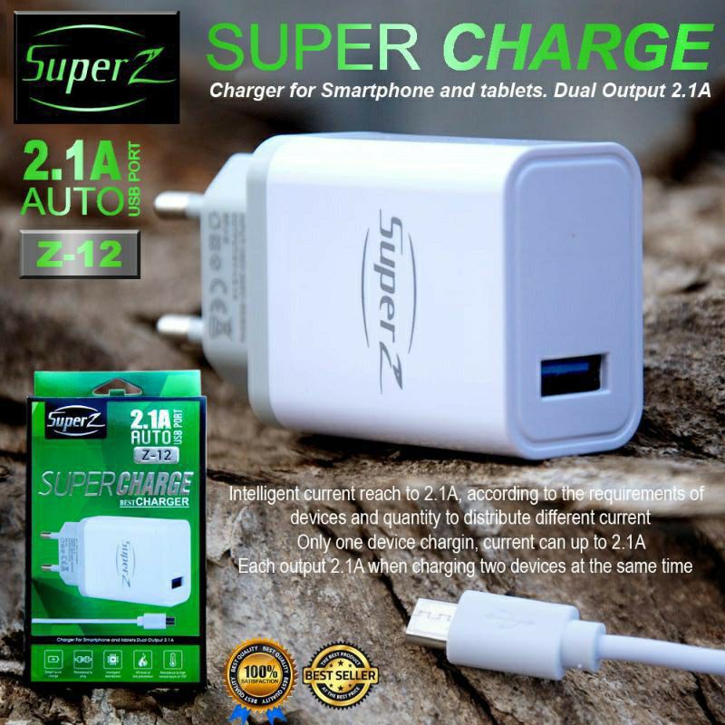 PROMO Travel Charger Casan New Brand Super Z - 12 / Z - 15