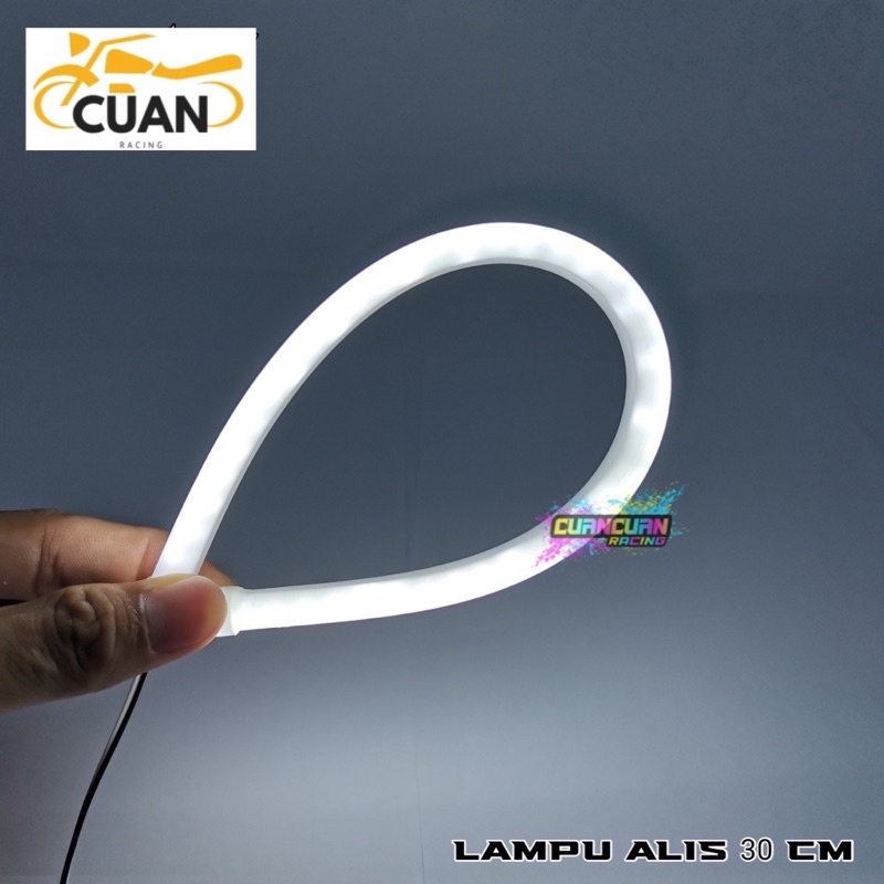 LAMPU ALIS 30CM ELASTIS FLEXIBEL bisa untuk semua mobil dan motor universal