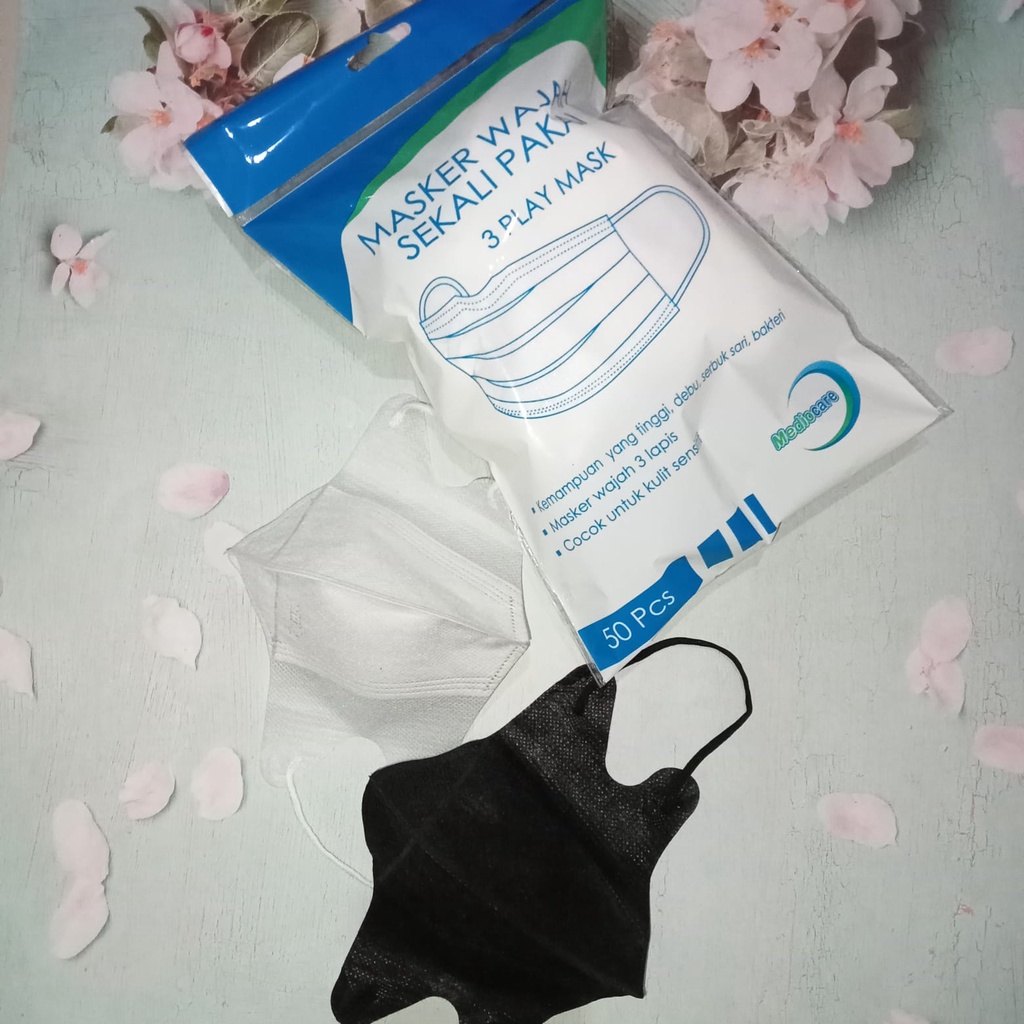 [BIG SALE] Masker Duckbill Dewasa 3ply isi 50pc