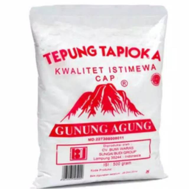 

Tepung tapioka 500gram