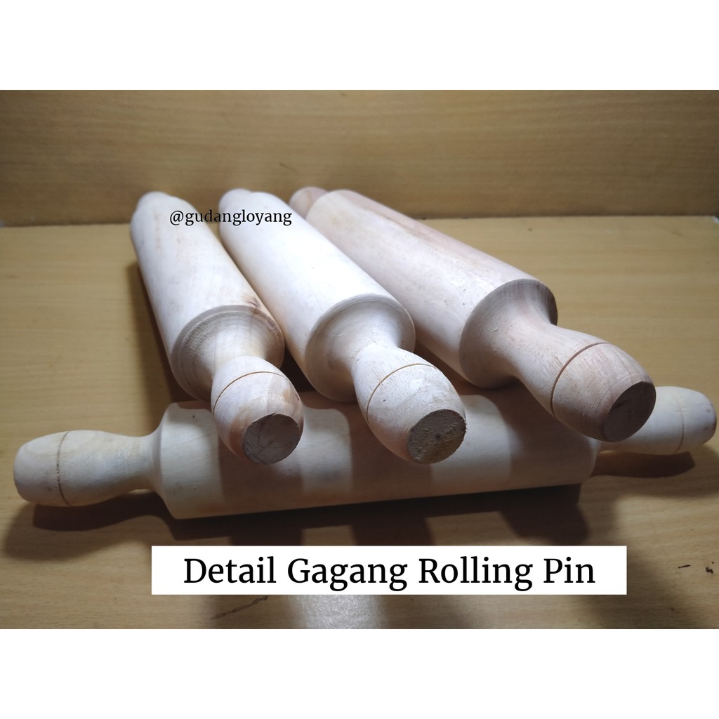 Rolling Pin Kayu Penggiling Adonan