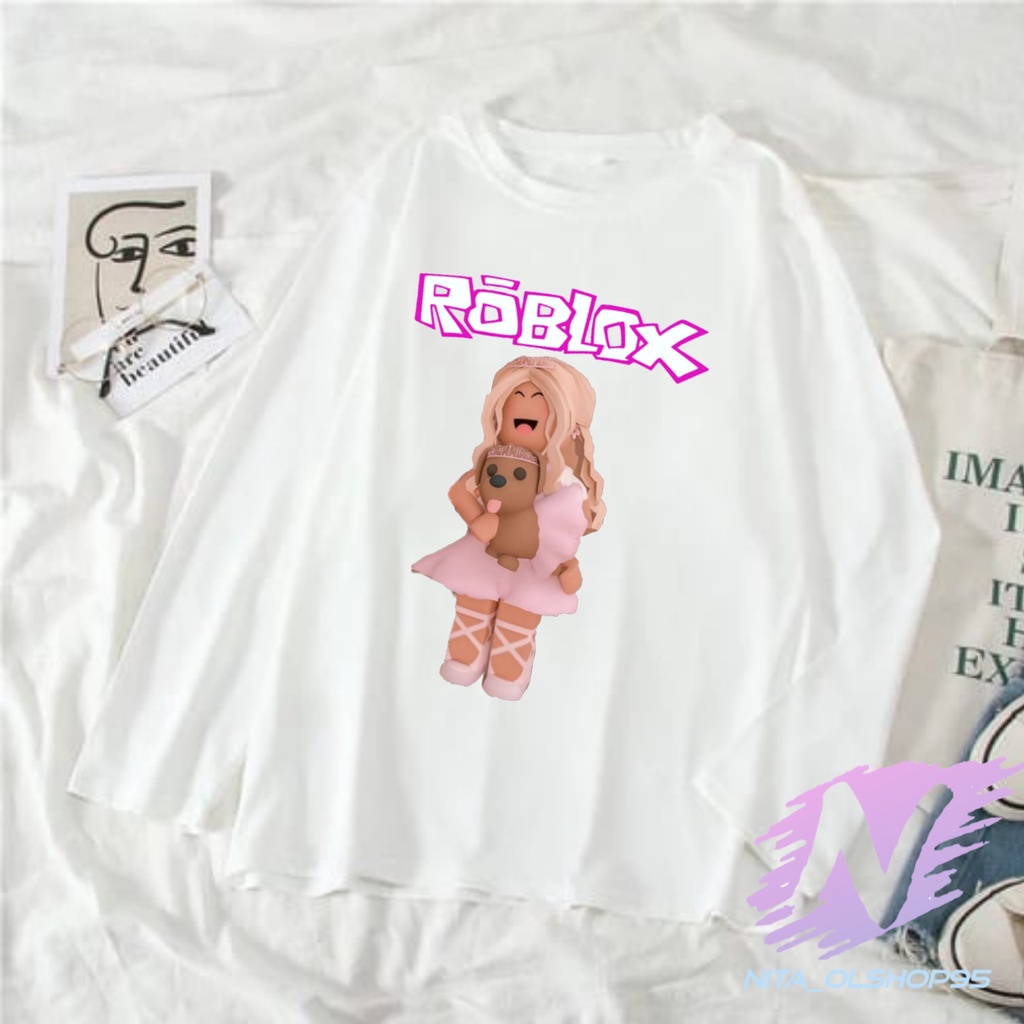 BAJU ROBLOX GIRL KAOS ANAK ROBLOX LENGAN PANJANG