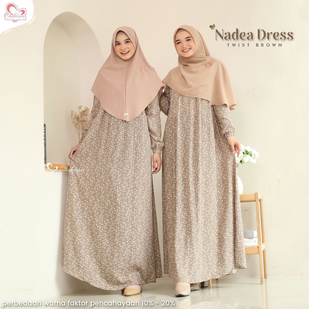 Salvina Hijab Nadea  (Dress only)  Quality Premium Syari'i