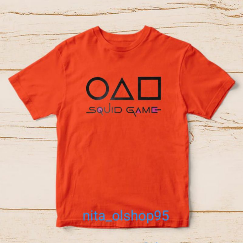 baju squid game kaos anak terlaris