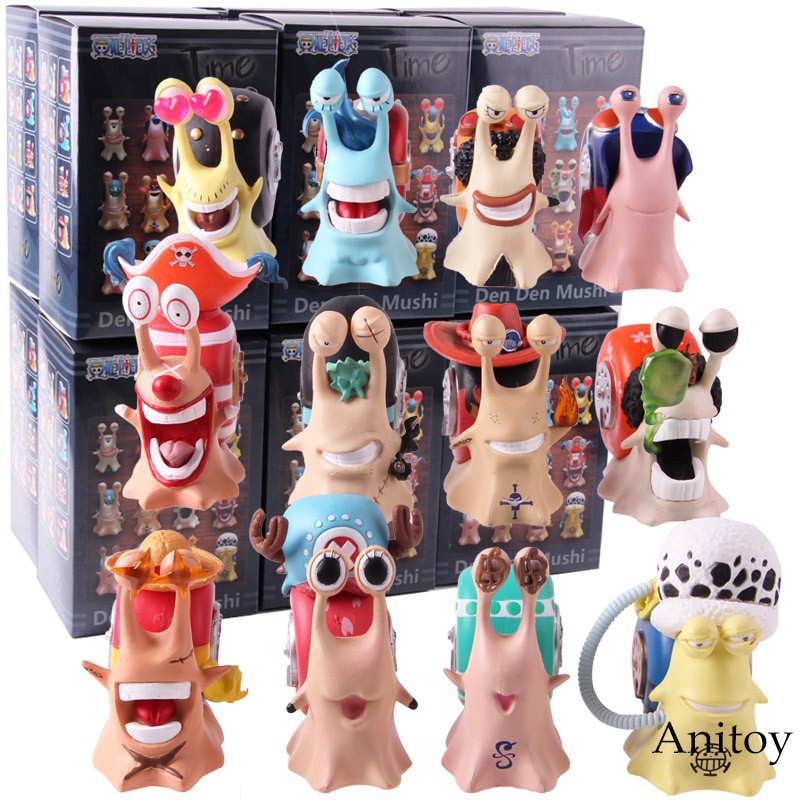 Figure Denden Den Den Mushi Snail One Piece den den mushi