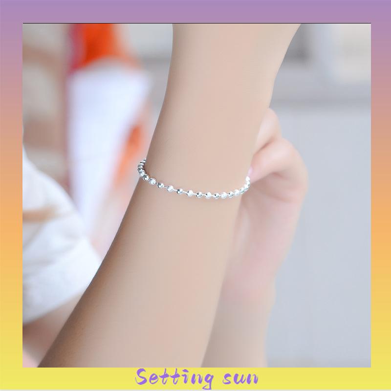 Gelang Rantai Bahan 925 Silver Untuk Wanita TN