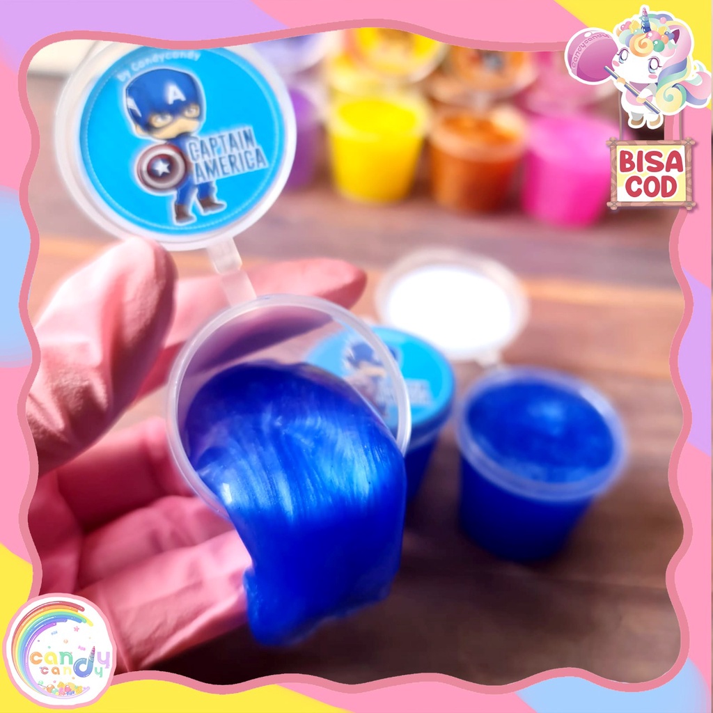 Super Hero mini slime series by candycandy.idn