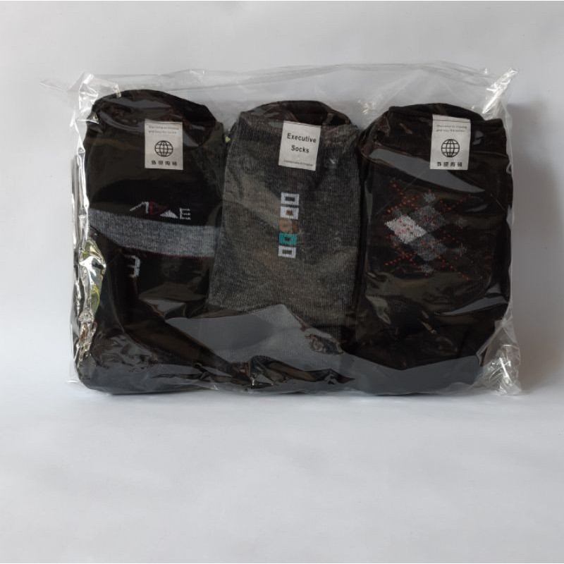 ( 12 PASANG ) KAOS KAKI CASUAL MEN SOCKS