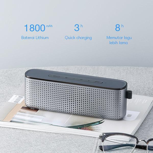 SPEAKER BLUETOOTH VIVAN VS10 POWER IPX7 WATERPROOF