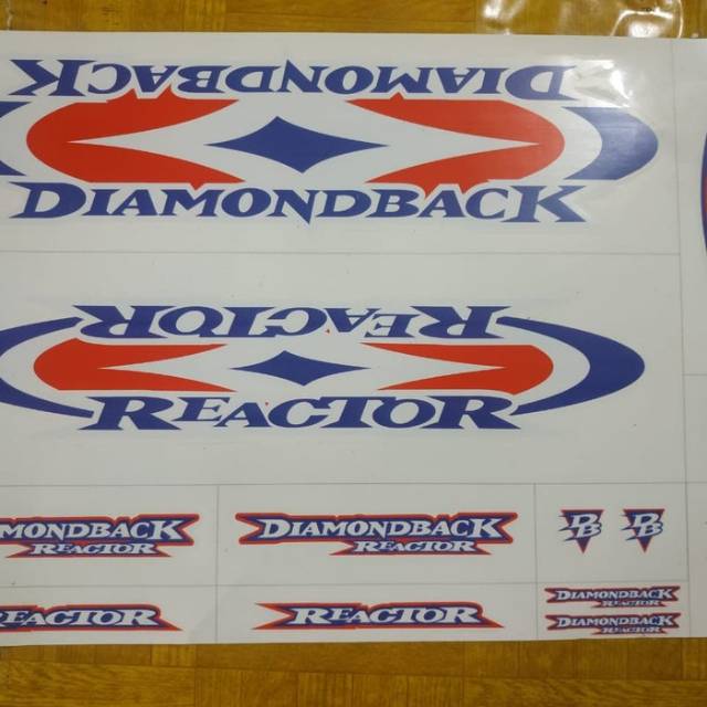 diamondback bmx stickers