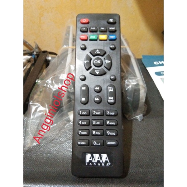 REMOT REMOTE STB PARABOLA TANAKA MODI DVB T2/REMOT SET TOP BOX