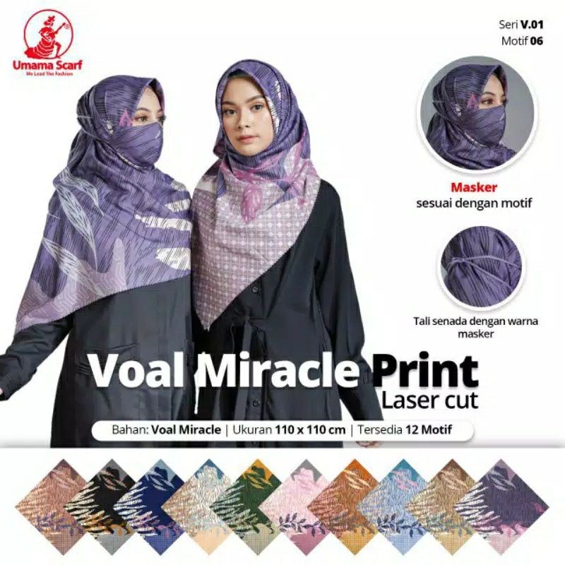 Voal miracle LC masker ori umama