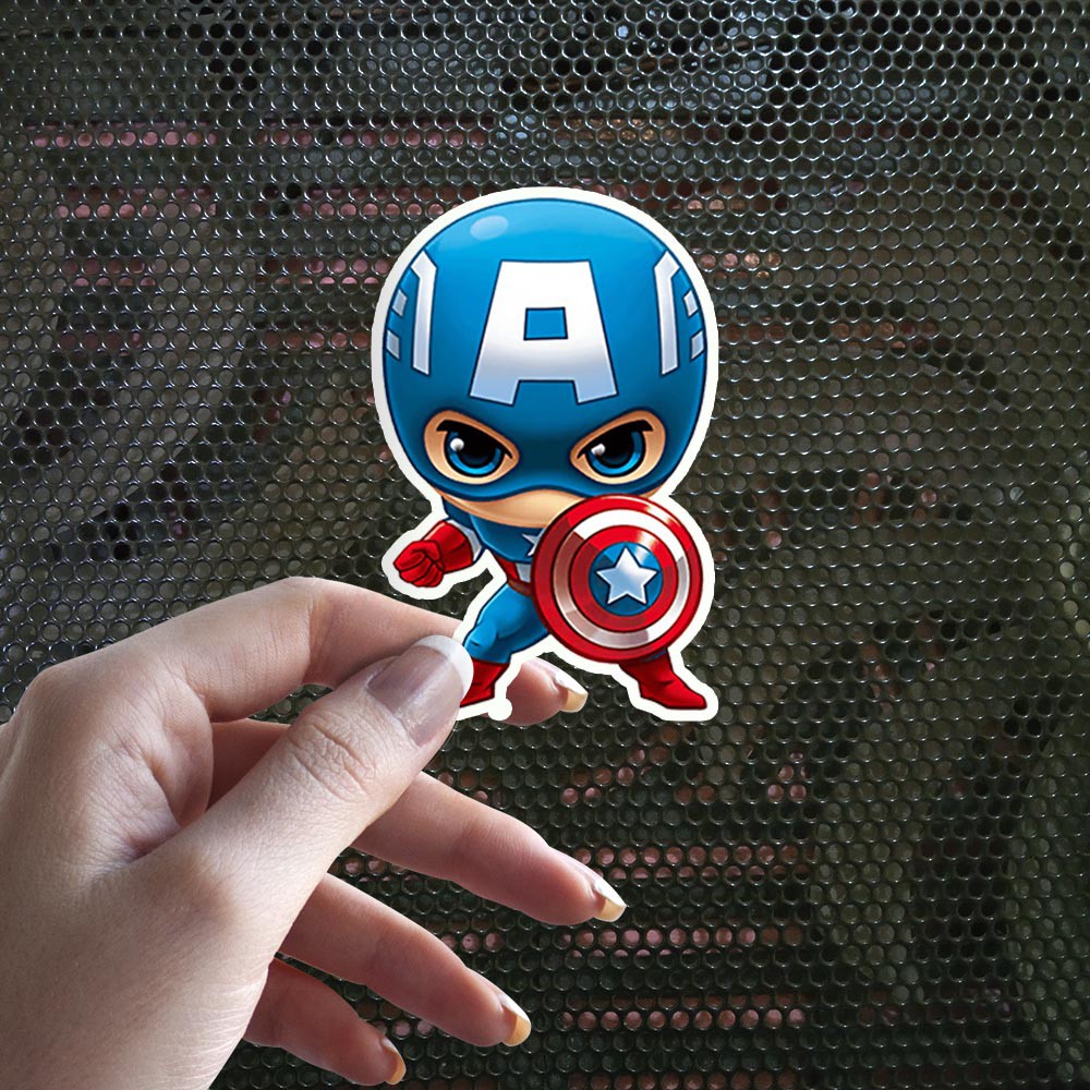 Jual Sticker Decal Vinyl Tahan Air Captain America Kapten Amerika ...