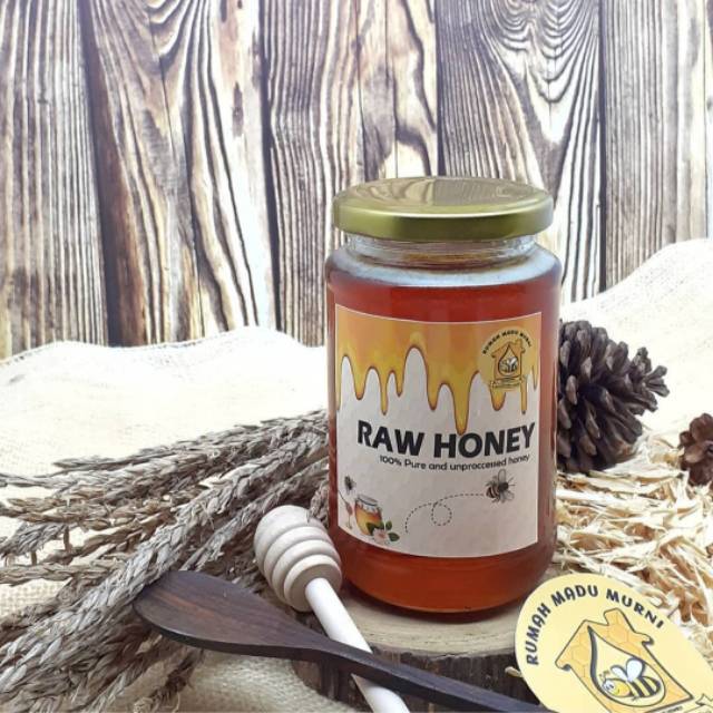 

madu asli kemasan jar 350 ml