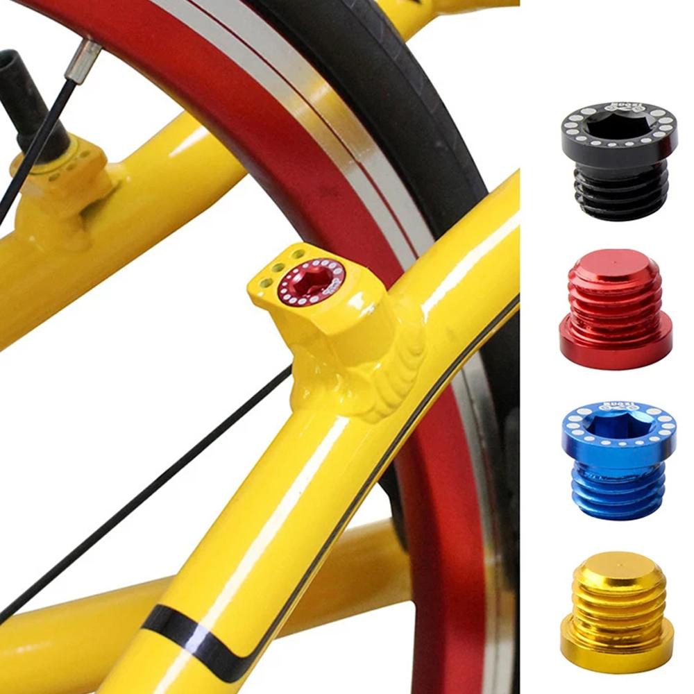 REBUY Rem Post Mount Sekrup Sepeda Jalan MTB Untuk V Lubang Rem Gigi Tetap Cantilever Screw Bolt