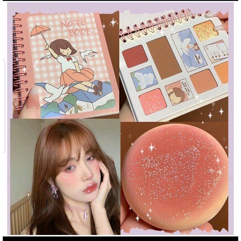 [COD &amp; READY STOCK] EYESHADOW PALLETE | EYESHADOW DAIRY ME | EYESHADOW NOTE BOOK | EYESHADOW PINK FLASH | EYESHADOW ANY LADY