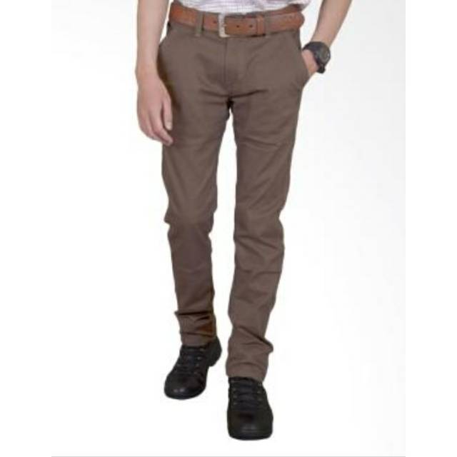  celana  chino pria  premium casual santai semi  formal  