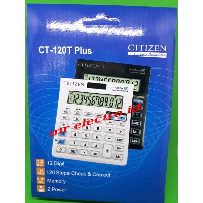 

Stok Ready KALKULATOR CITIZEN CT 120T PLUS 12 DIGIT TAX CALCULATION WARNA RANDOM Berkualitas
