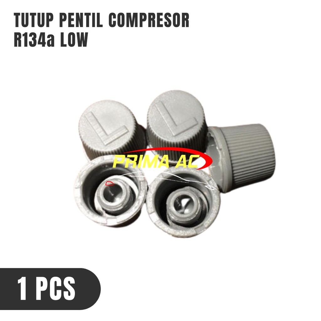 TUTUP PENTIL LOW COMPRESOR AC MOBIL