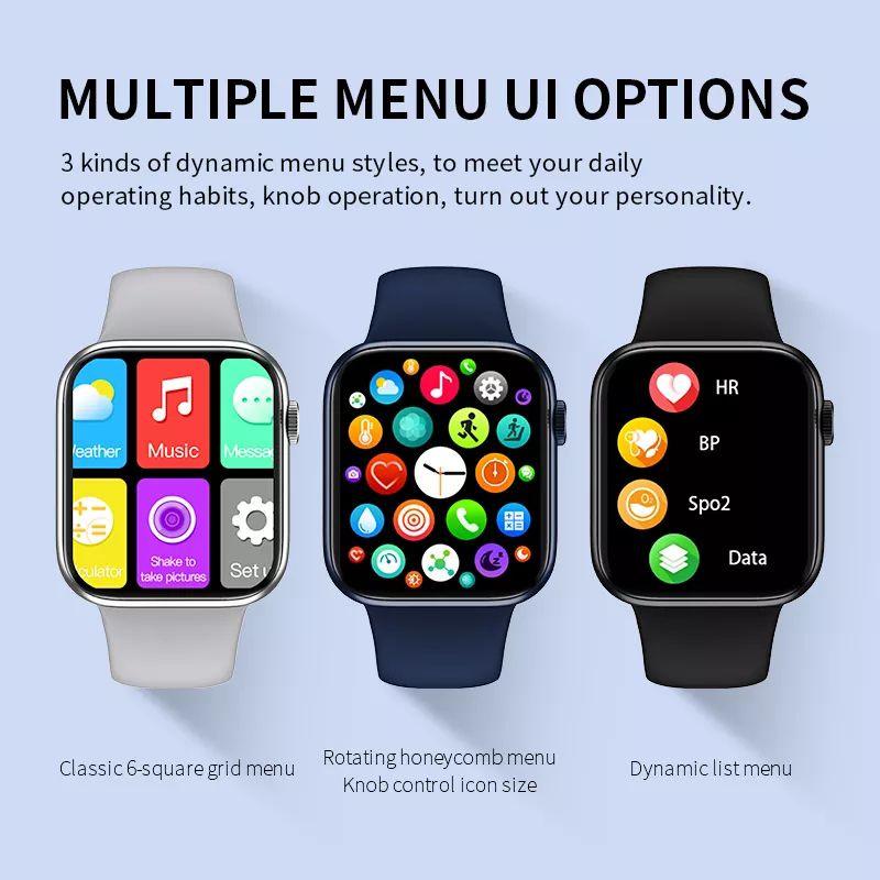 Smartwatch HW56 Plus Always On Display 1.77inch wireless charging