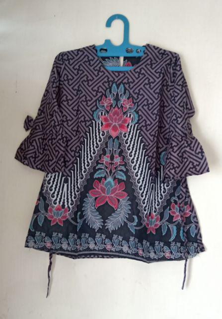 Atasan Batik Dolby Dolbi Dobby Doby Tenun Sutra Tulis Halus Katun Atbm Baron ,sarombit Atasan